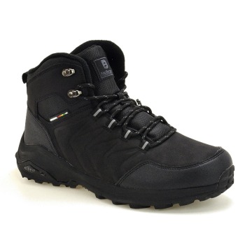 Czarne męskie buty trekkingowe McBraun 6547
