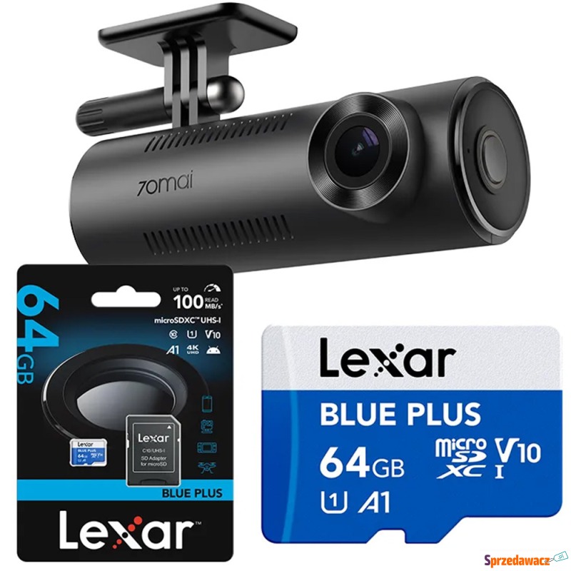 Wideorejestrator 70mai M310 + karta Lexar 64GB - Rejestratory jazdy - Słupsk