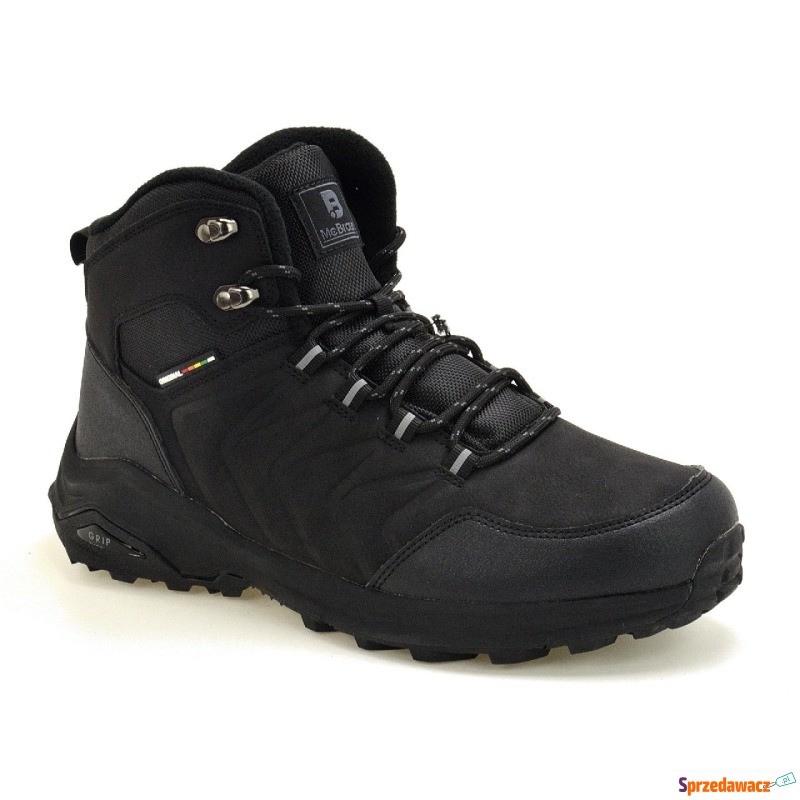 Czarne męskie buty trekkingowe McBraun 6547 - Buty górskie, trekkingowe - Chełm