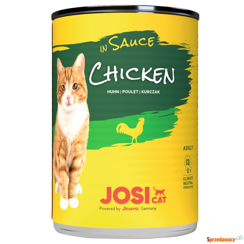 JosiCat w sosie, 12 x 415 g - Kurczak