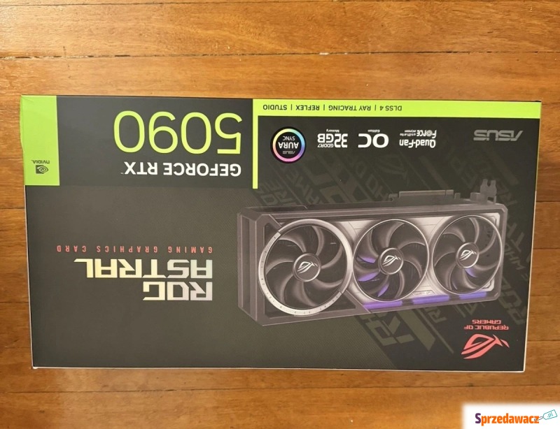 Na sprzedaż  Asus geForce rtx 5090 rog Astral... - Krzesła gamingowe - Jelenia Góra