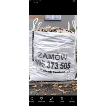 BiG BaG 1m3 Wywóz gruzu Śląsk Tychy Bytom Katowice itp