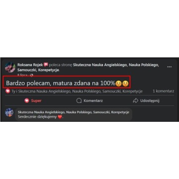 Tłumaczenie + Praktyczne Korepetycje UK: angi... - Edukacja - Kraków - zdjęcie 4
