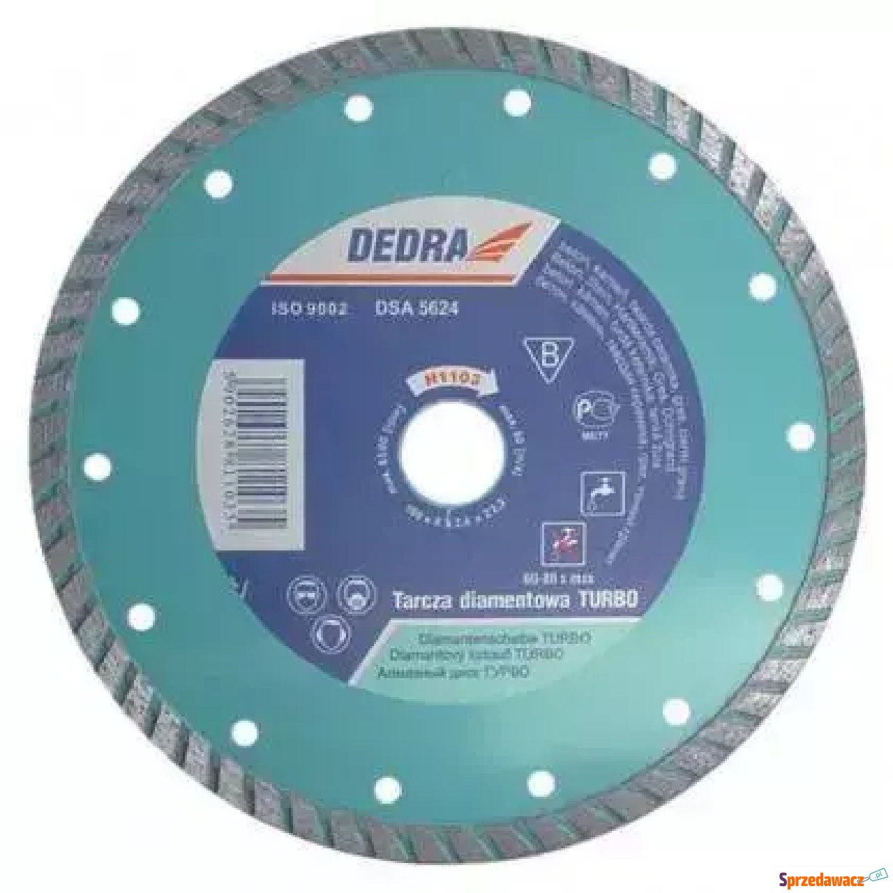 TARCZA DIAMENTOWA TURBO DO GLAZURY,...
