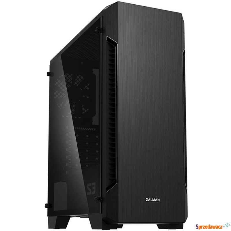 Zalman S3 TG ATX Mid Tower PC Case...