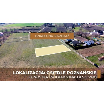 Działka budowlana na sprzedaż, 1302m², Osiedle Poznańskie