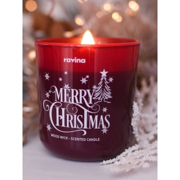 Świeca zapachowa - Merry Christmas Ravina - Dekoracje świąteczne - Śrem - zdjęcie 2