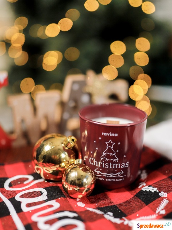 Świeca zapachowa - Merry Christmas Ravina - Dekoracje świąteczne - Śrem