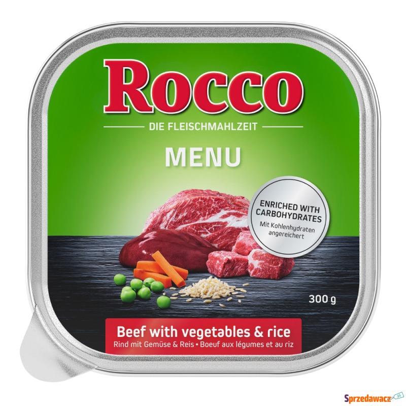 Megapakiet Rocco Menu, 27 x 300 g - Wołowina - Karmy dla psów - Sochaczew