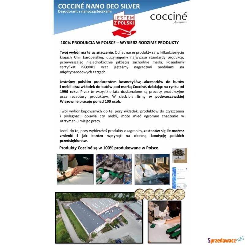 Dezodorant do obuwia Coccine Nano...