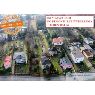 DOM+2 DZIAŁKI/ PONAD 4100m2 / SUPER CENA