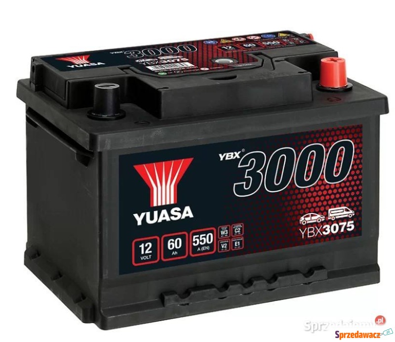 Akumulator 60Ah 550A Yuasa Standard...