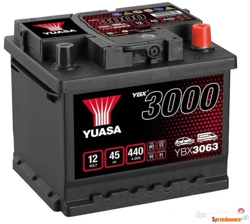 Akumulator 45Ah 440A Yuasa Standard...