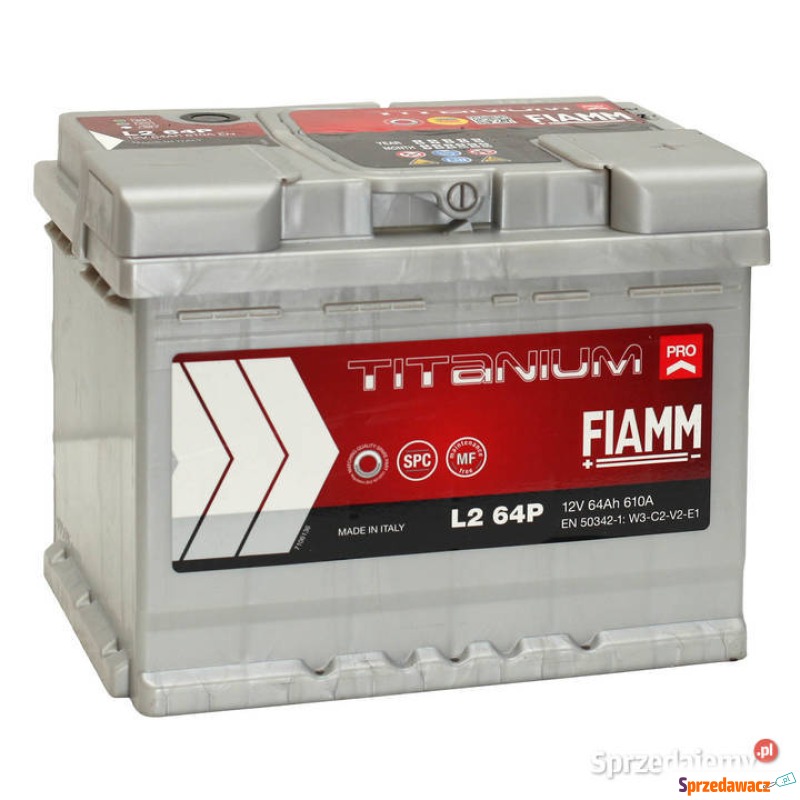 Akumulator 64Ah 610A FIAMM titanium...