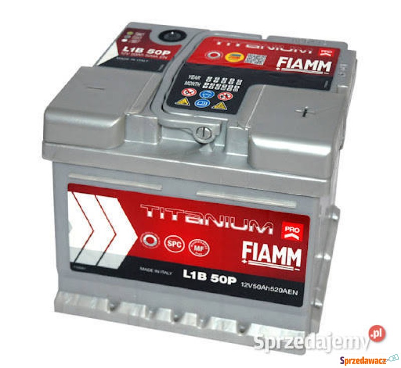Akumulator 50Ah 520A fiamm titanium...