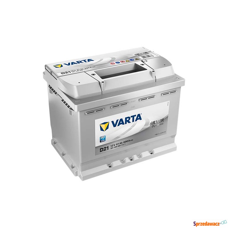 Akumulator 61Ah 600A EN Varta Silver Dynamic D21 - Akumulatory - Gdynia