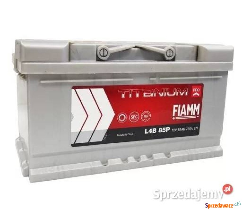 Akumulator 85Ah 760A fiamm titanium pro 12V prawy... - Akumulatory - Lublin