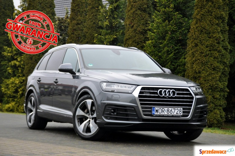 Audi Q7  SUV 2016,  3.0 diesel, automat - Na sprzedaż za 99 900 zł - Ostrów Mazowiecka