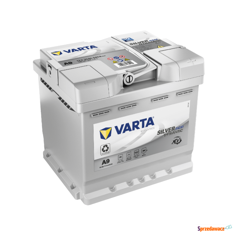 Akumulator 50Ah 540A Varta Silver Dynamic AGM... - Akumulatory - Zamość