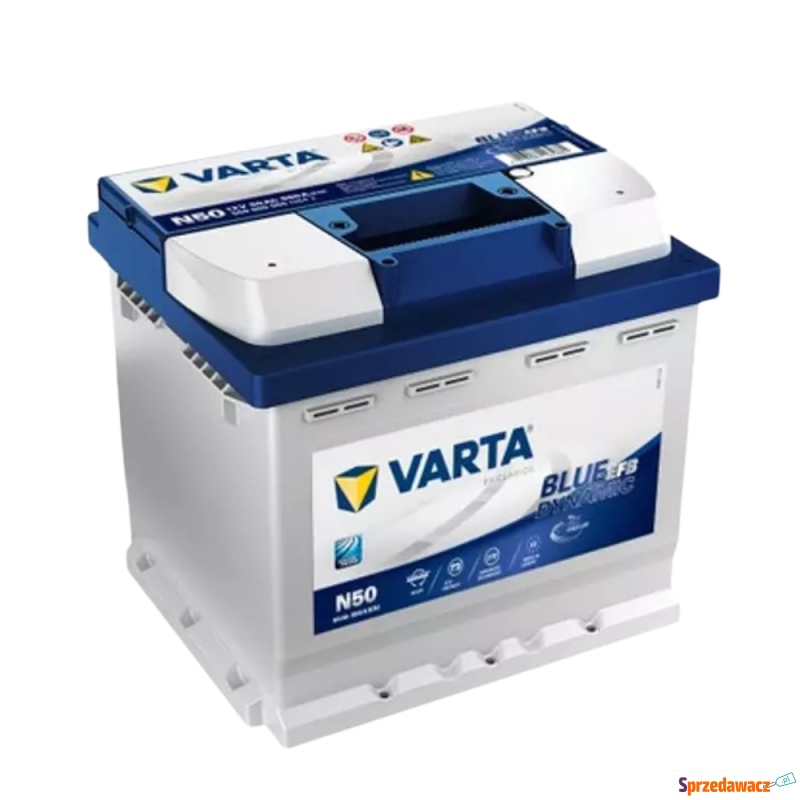 Akumulator Varta Blue Dynamic Efb N50 50Ah 550A... - Akumulatory - Zamość