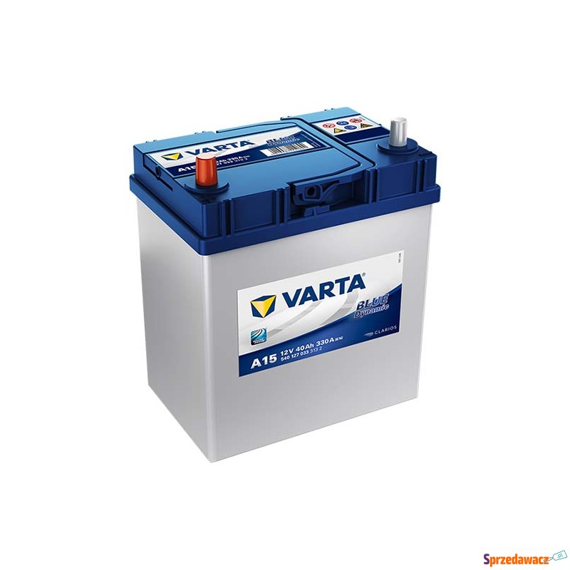 Akumulator 40Ah 330A EN Varta Blue Dynamic A15... - Akumulatory - Gdynia