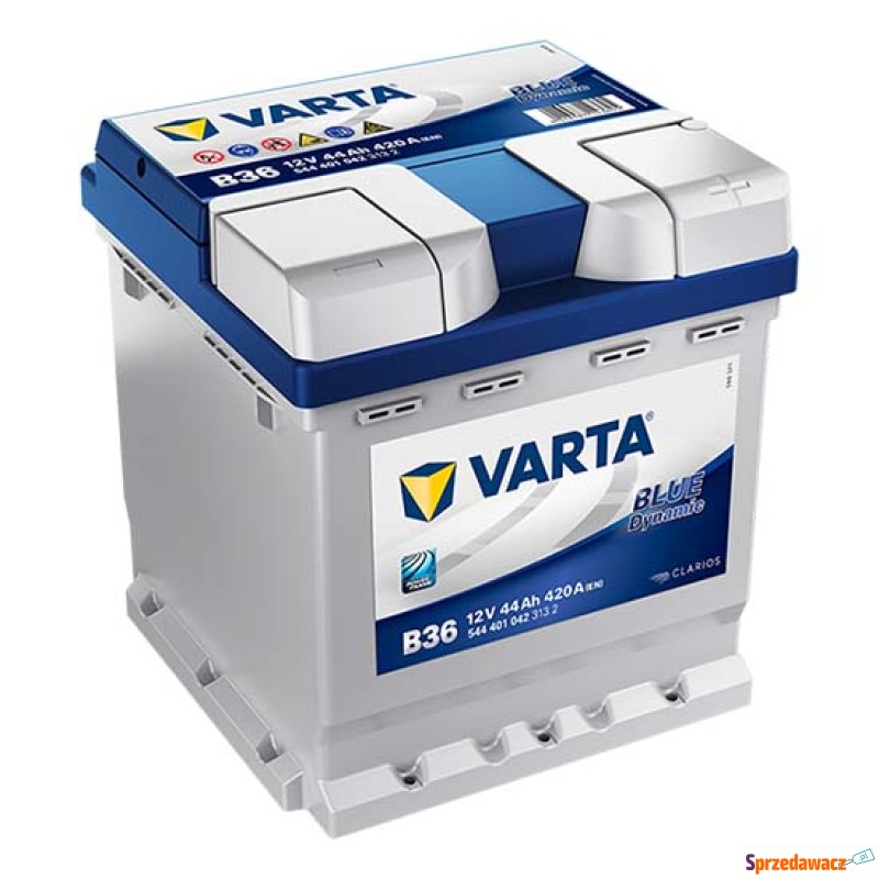 Akumulator Varta blue dynamic B36 44Ah 420A kostka - Akumulatory - Zamość