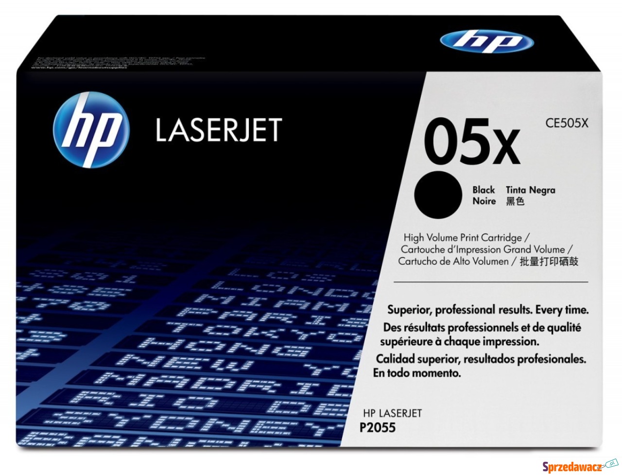 Oryginalny toner HP 05X XL czarny...