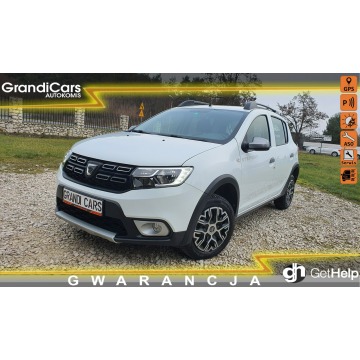 Dacia Sandero Stepway - 0.9 tCe 90KM # NAVI # Klima # Tempomat # Parktronic # Super Stan !!!