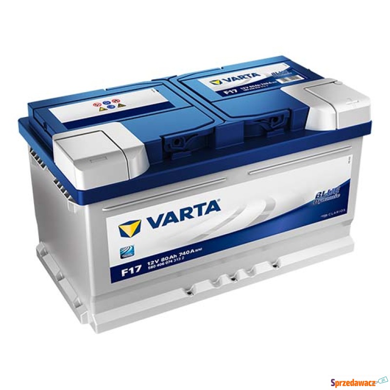 Akumulator Varta Blue Dynamic F17 80Ah 740A EN - Akumulatory - Zamość