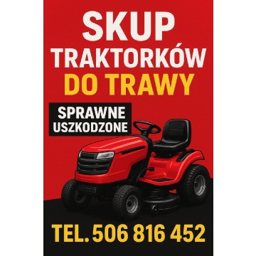 SKUP traktorków do koszenia trawy -Sprawne -U... - Pojazdy specjalistyczne - Oświęcim - zdjęcie 2