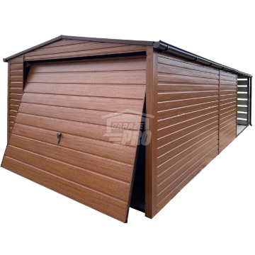 Garaż blaszany 3,5x4,5 + wiata 3,5x2m Brama okno... - Garaże i wiaty - Radom - zdjęcie 1