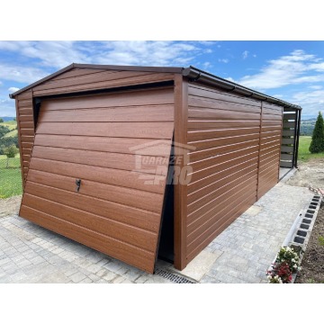 Garaż blaszany 3,5x4,5 + wiata 3,5x2m Brama okno... - Garaże i wiaty - Radom - zdjęcie 2