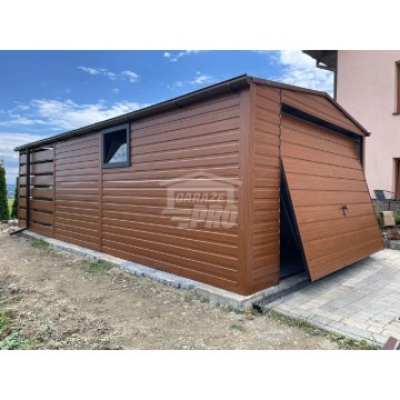 Garaż blaszany 3,5x4,5 + wiata 3,5x2m Brama okno... - Garaże i wiaty - Radom - zdjęcie 4