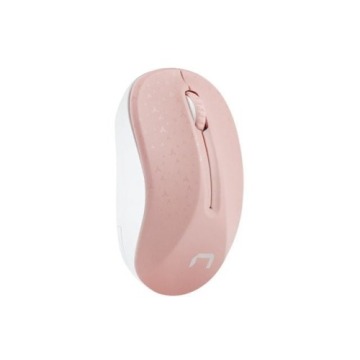 NATEC MYSZ BEZPRZEWODOWA TOUCAN PINK-WHITE 1600DPI NMY-1652