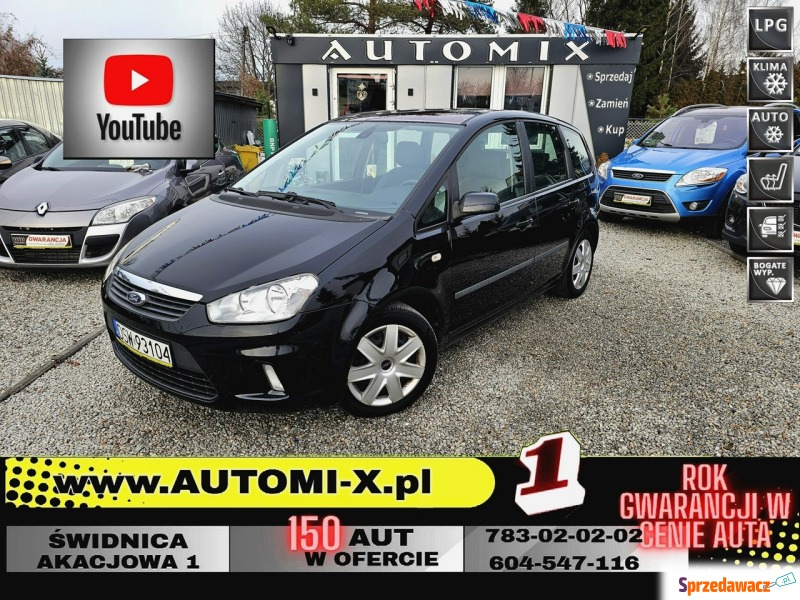 Ford Focus C-MAX  Minivan/Van 2008,  1.8 benzyna - Na sprzedaż za 11 900 zł - Świdnica