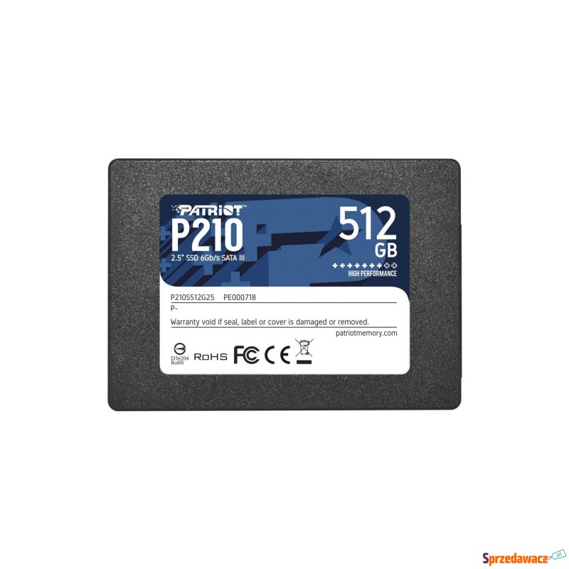 SSD Patriot P210 512GB SATA3 2.5