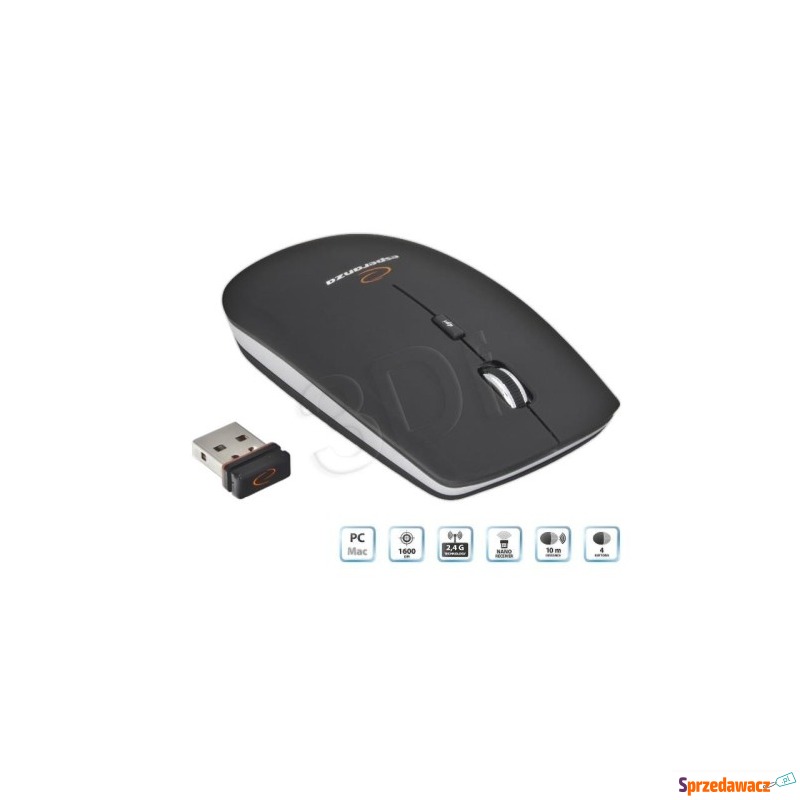 Mysz Esperanza EM120K (optyczna;...