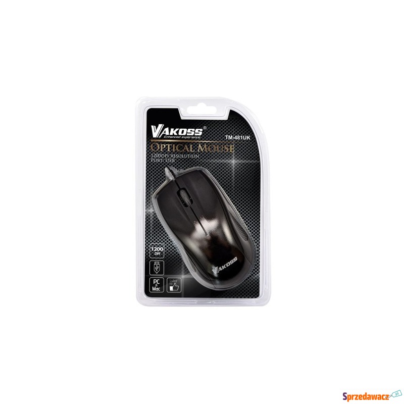 Mysz VAKOSS TM-481UK (optyczna;...