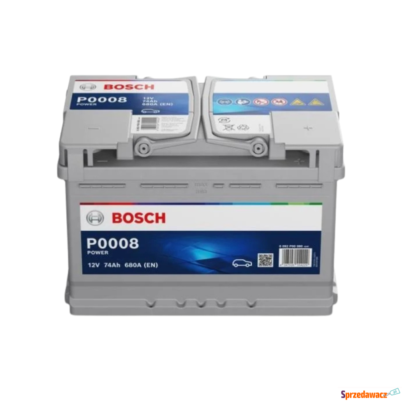 Akumulator 74Ah 680A EN Bosch P0008