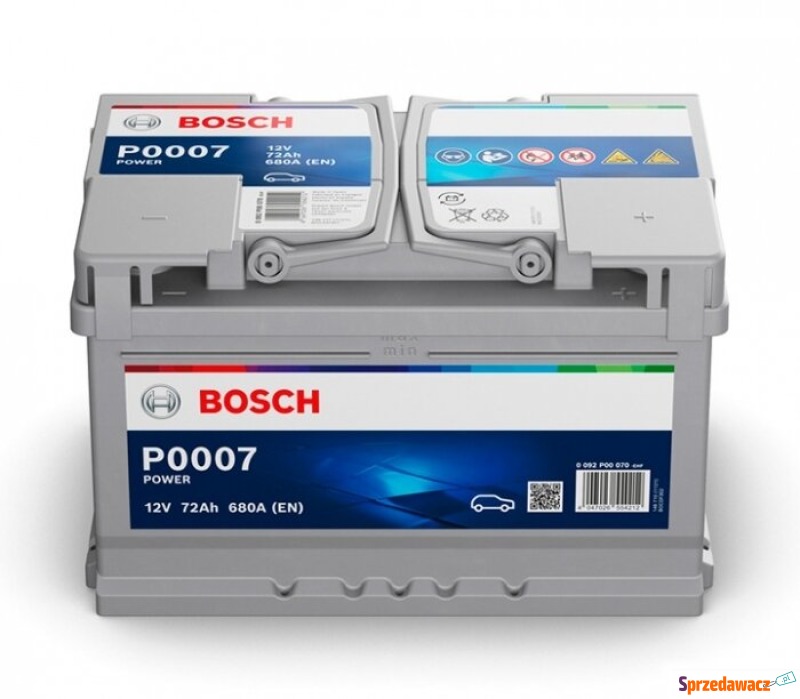 Akumulator 72Ah 680A EN Bosch ...