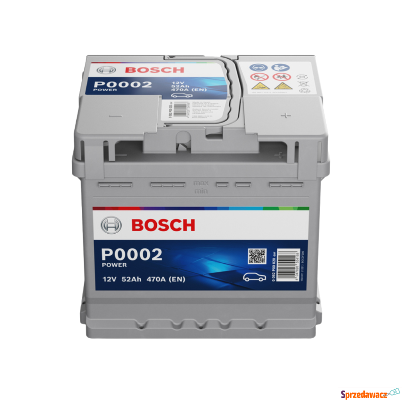 Akumulator 52Ah 470A EN Bosch P0002