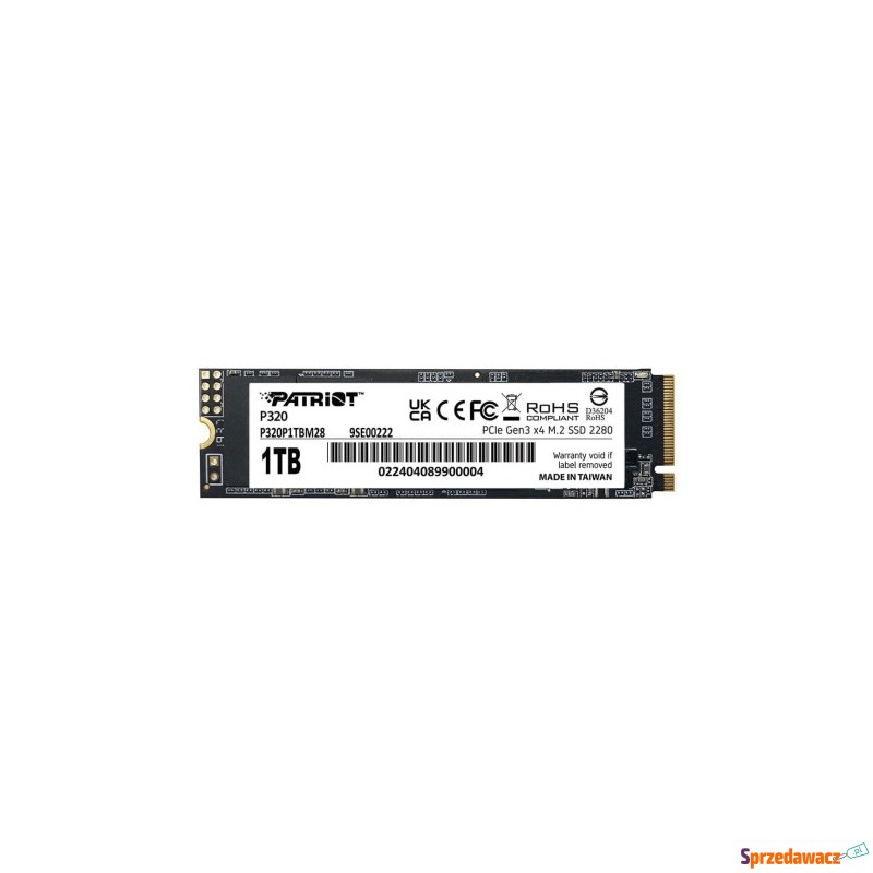SSD Patriot Viper P320 M.2 PCI-Ex4...