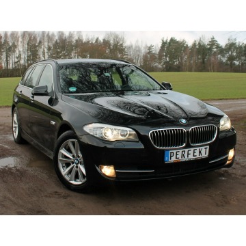 BMW 520 - F10 F11 2.0 D 184 KM BiXenon SKÓRA Duża NAVI WEBASTO Rolety SERWIS !