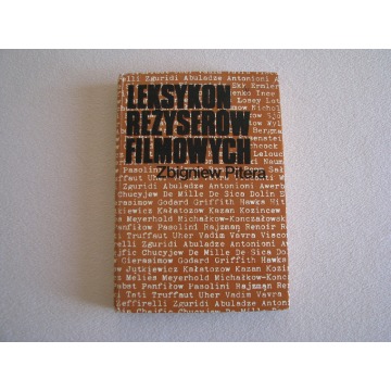 Leksykon reżyserów filmowych - reżyserzy zagraniczni, Zbigniew Pitera