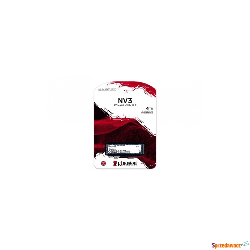 Kingston DYSK SSD 4000G NV3 M.2 2280 PCIe 4.0... - Dyski twarde - Kalisz
