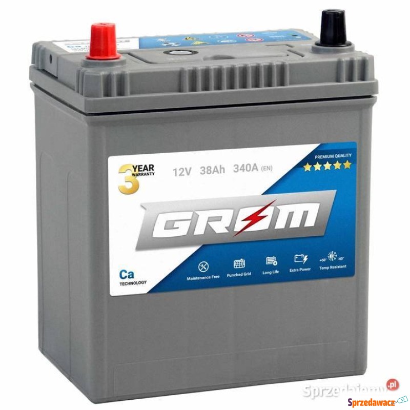 Akumulator 38Ah 340A Japan GROM...