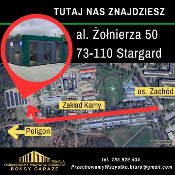 Garaż | Boks | Miejsce | Komórka | Magazyn |... - Wynajmę garaż, parking - Stargard - zdjęcie 2