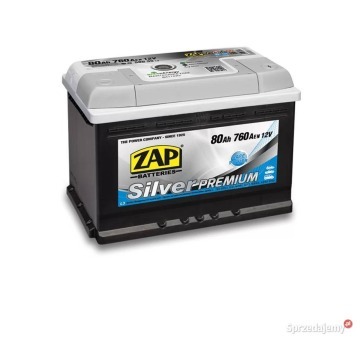 Akumulator 80Ah 760A Zap Silver Premium