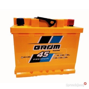 Akumulator 45Ah 450A Grom Racing - Akumulatory - Gdynia - zdjęcie 1