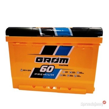 Akumulator 60Ah 600A Grom Racing - Akumulatory - Gdynia - zdjęcie 1
